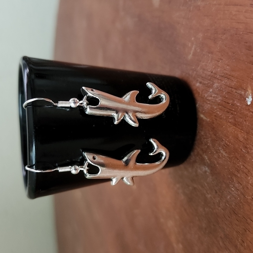 COPY - Shark Earrings